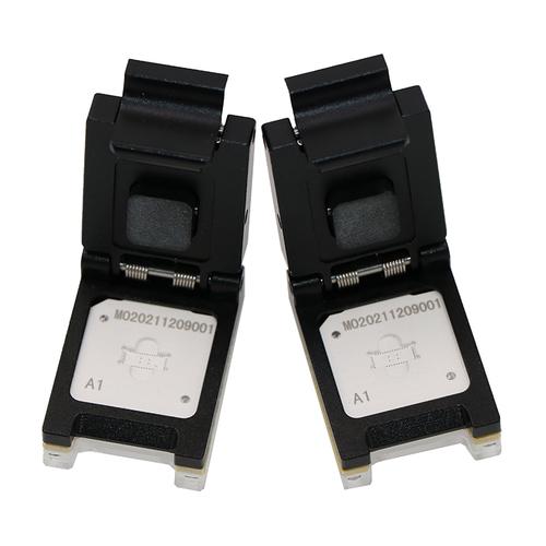 定制qfn400437合金翻盖测试座
